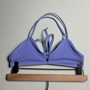 JOLYN Vent Bikini Top Periwinkle